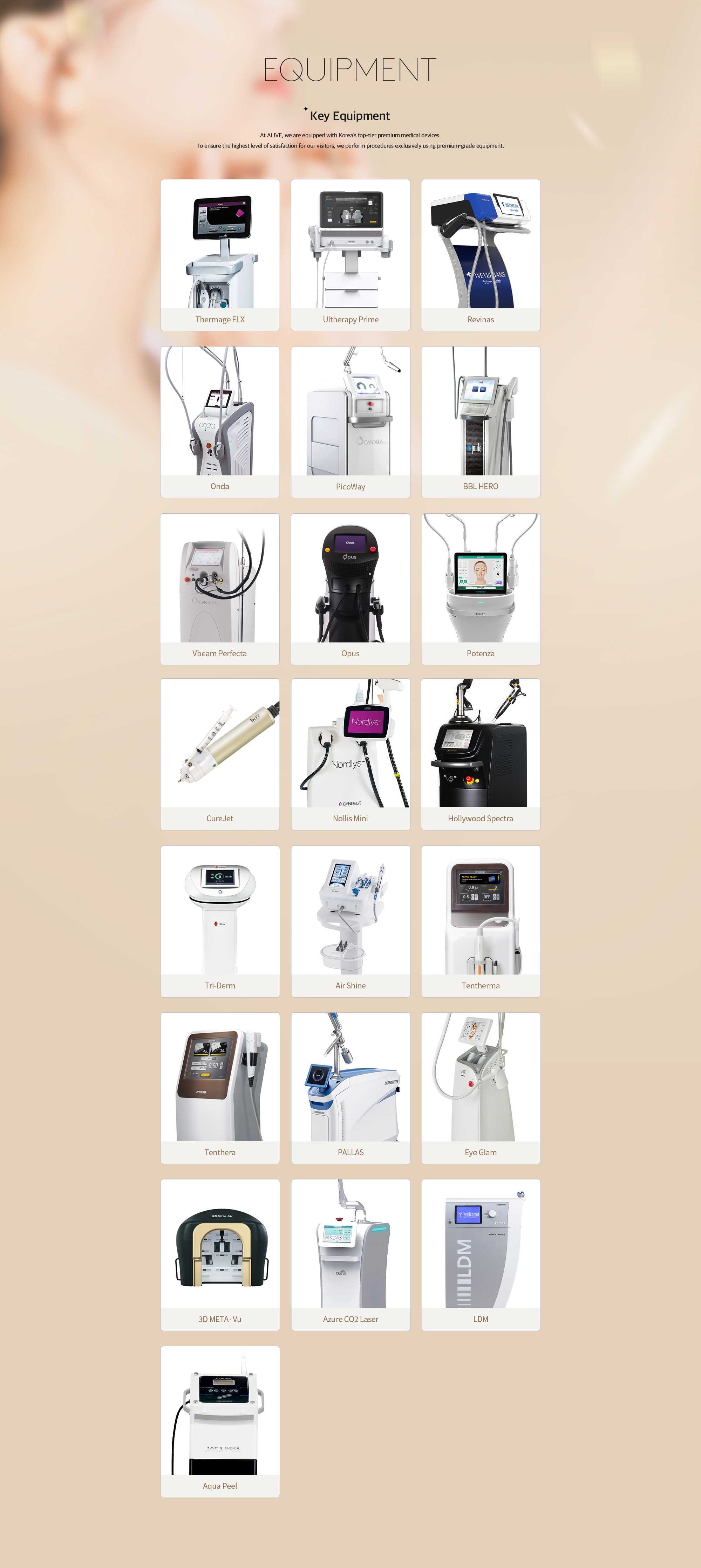 key Equipment
