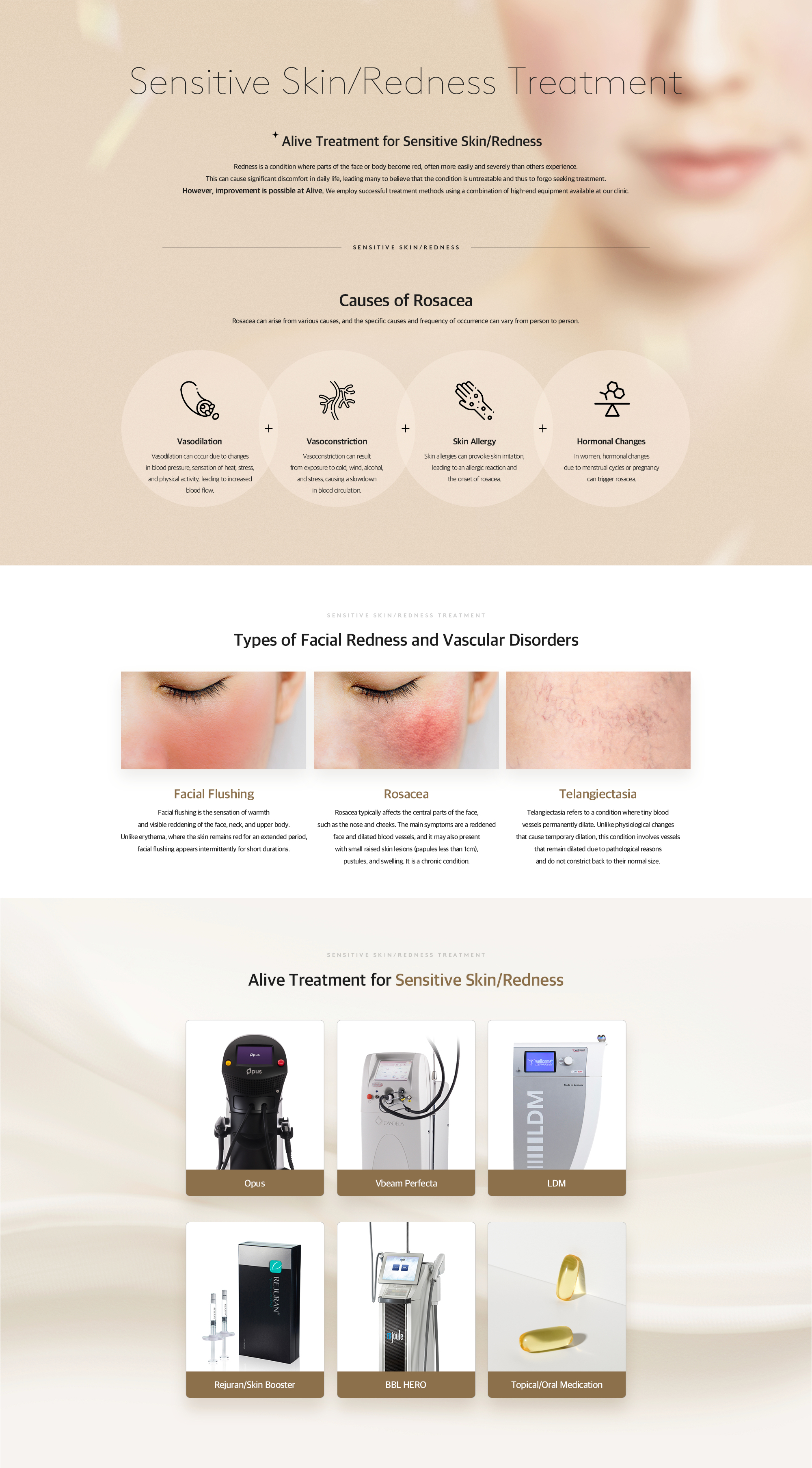 Alive Treatment for Sensitive Skin/Redness